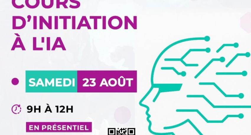 Appel à candidature – Formation gratuite d’initiation à l’Intelligence Artificielle 